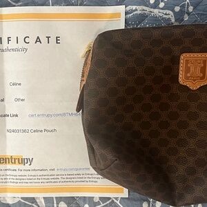 Preloved Çeline Pouch with COA